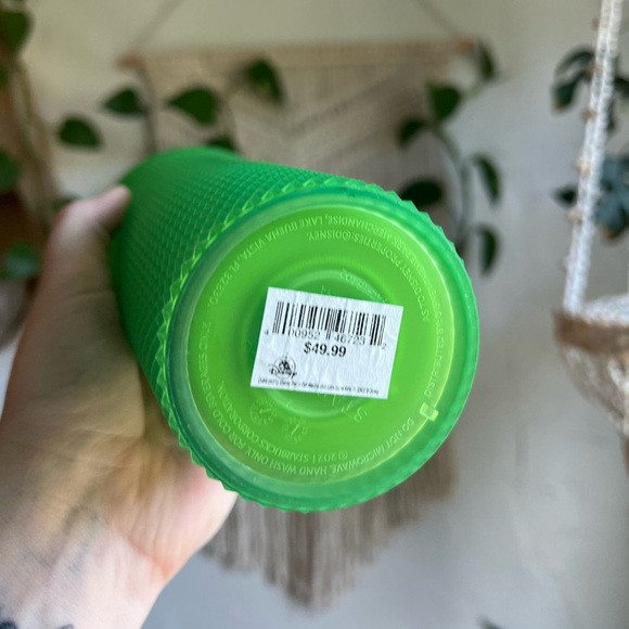 π Disney Parks Starbucks Neon Green Studded Tumbler 24oz | Mickey Mouse Edition - Picture 7 of 8